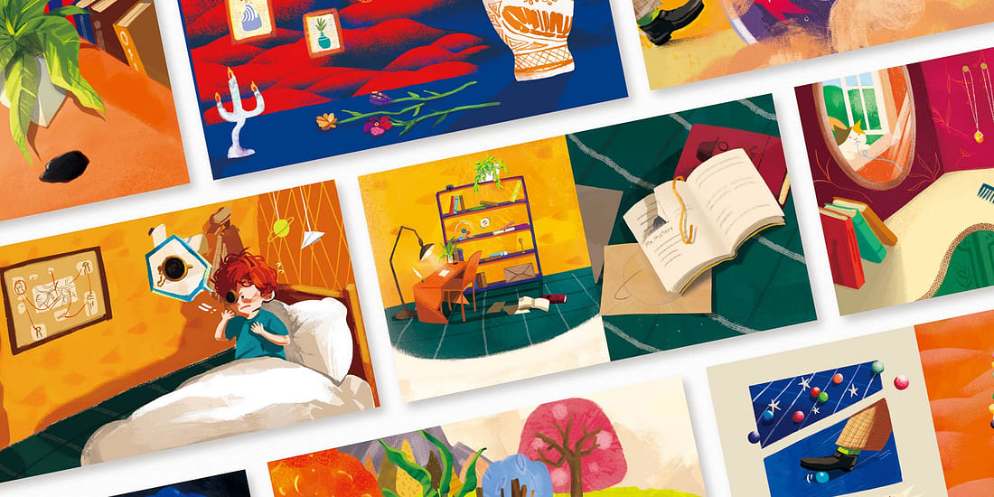 一目視界－弱視幼兒訓練圖畫冊設計