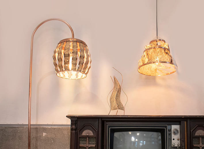 源生樹皮燈飾 - original