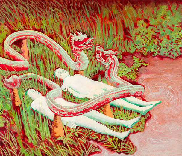 我夢⾒我在紅⾊的天空⾶翔 I Dreamed of Me Flying in a Red Sky