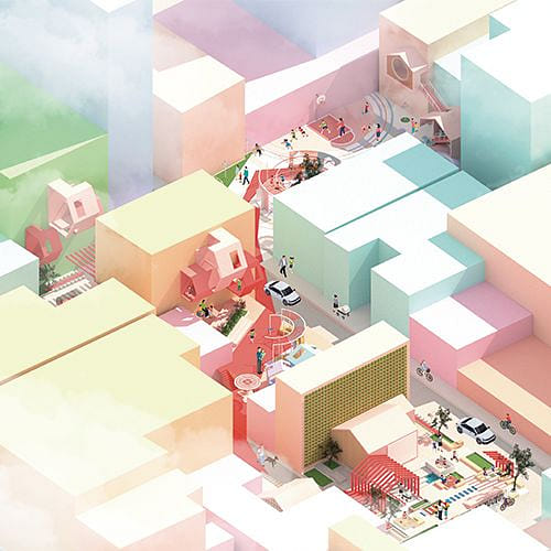 折疊城市 - 新舊構築下的 24 小時風景