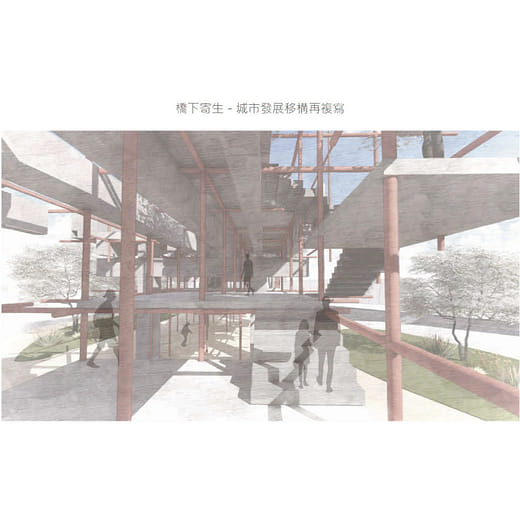 橋下寄生 - 城市發展移構再複寫