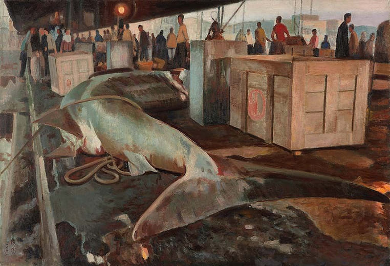 清晨漁市 Daybreak at the Fish Market