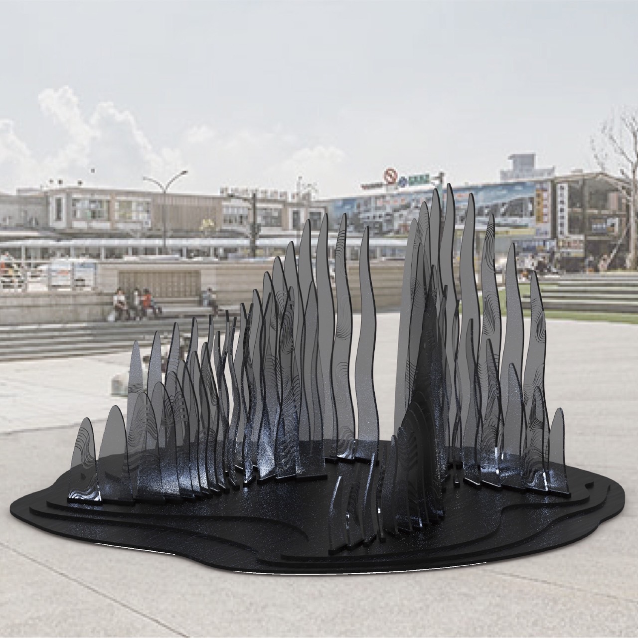 新竹意象玻璃裝置藝術 Hsinchu Installation art