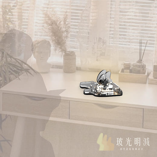 新竹意象玻璃氣氛燈 Hsinchu table lamp