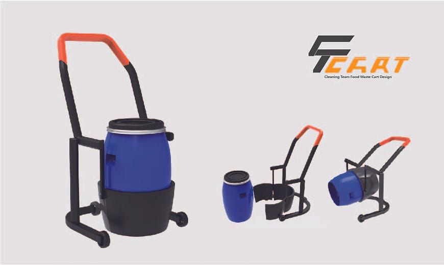 清潔隊廚餘集中輔具 Dumping of auxiliary equipment