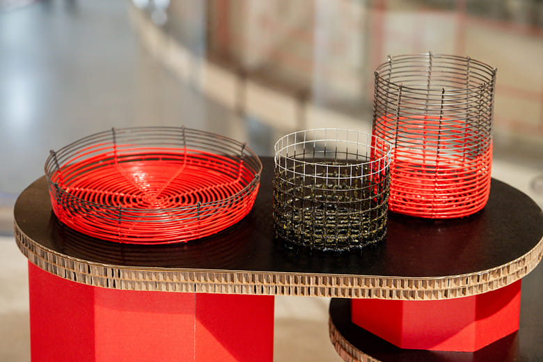 SET OF DECORATIVE BASKETS DIP