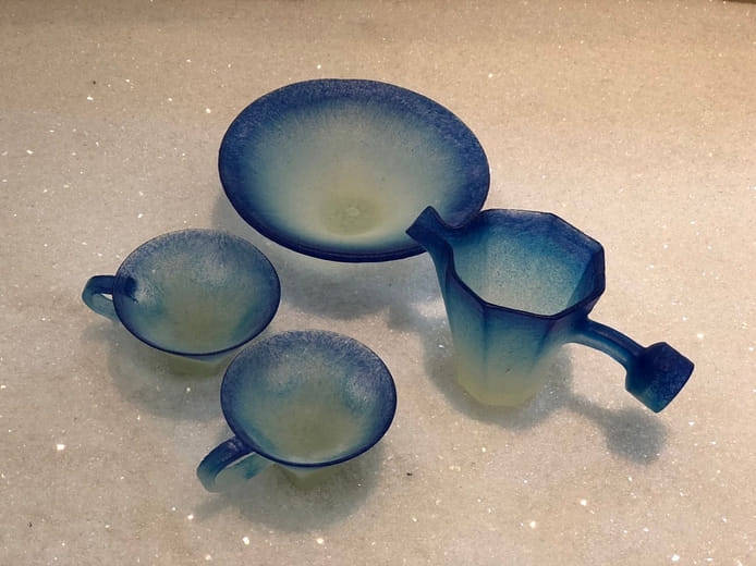 「青鳥」茶具組