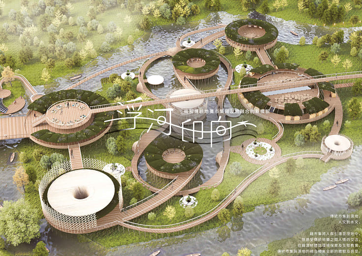 浮河印向 - Floating Market Impression