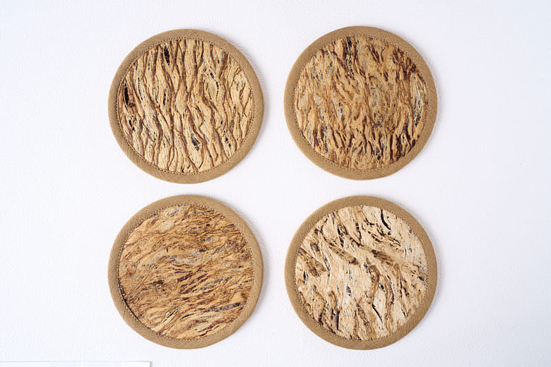 荏苒系列—全樹皮杯墊 "Fleeting Time" Series — Full-Bark Coaster