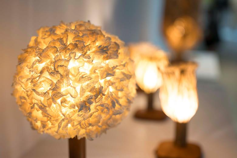 日為系列—構樹種子桌燈 "Riwei" Series — Paper Mulberry Seed Table Lamp