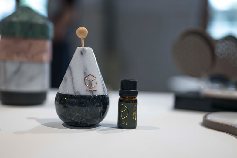 啾香梨-大理石擴香石 Marble Pear Diffuser Stone Marble Pears Diffuser Set