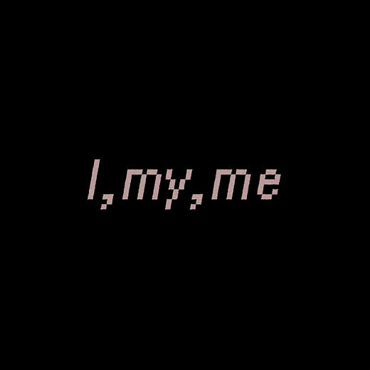 I,my,me 我：辨識中