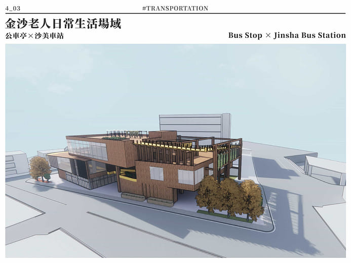 金沙老人日常生活場域