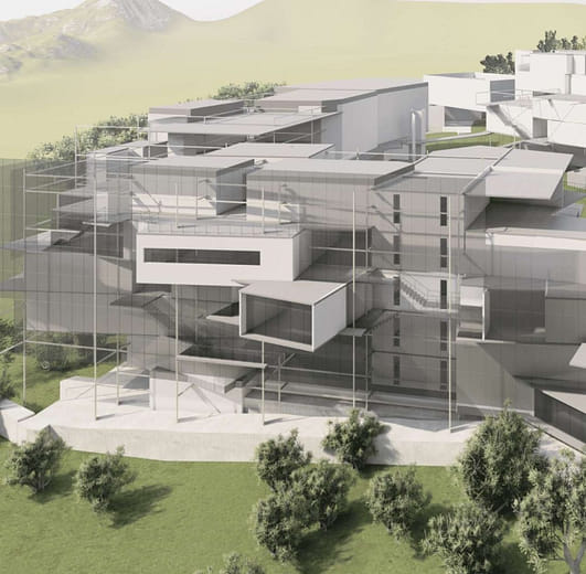 新浪潮 - 電影與新媒體學院系館設計