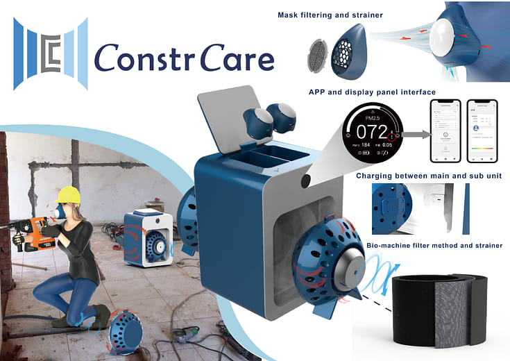 室內工程空氣品質監測與改善系統 - ConstrCare