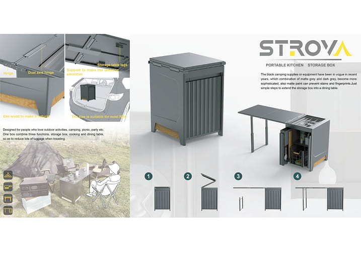 STROVA 戶外用行動廚房 - STROVA  OUTDOOR KITCHEN