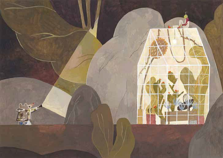 《我不想出去》