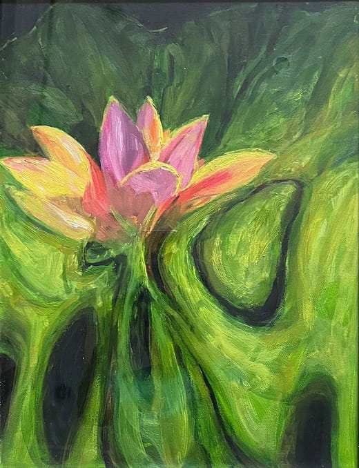 花草的舞動（臨摹）