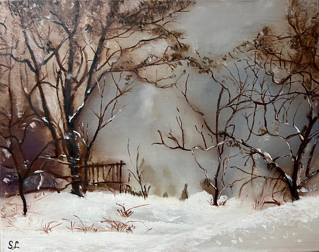 冬景（臨摹）