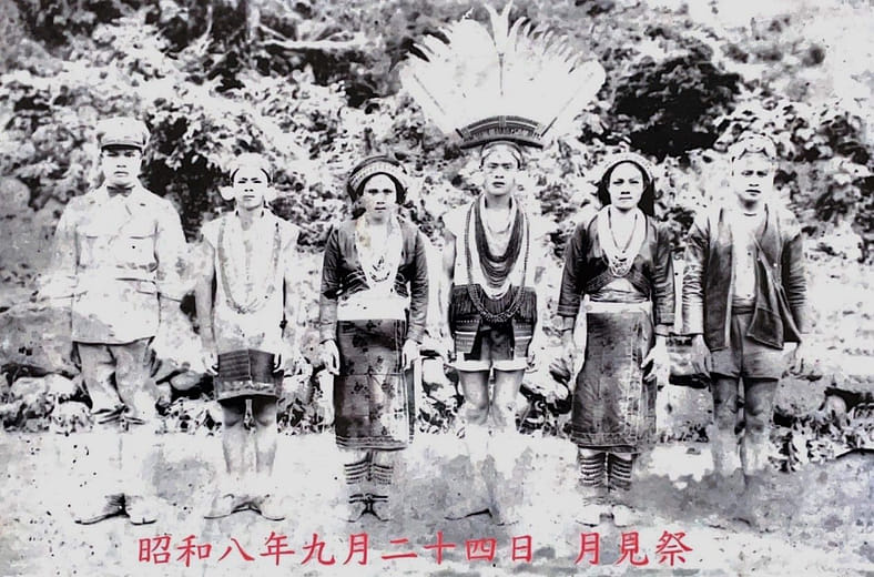 阿美族池南部落家族照