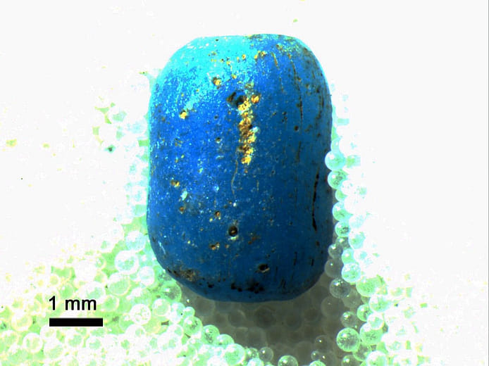 舊香蘭考古遺址出土玻璃珠