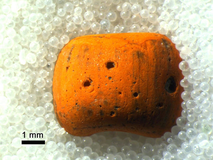 舊香蘭考古遺址出土玻璃珠