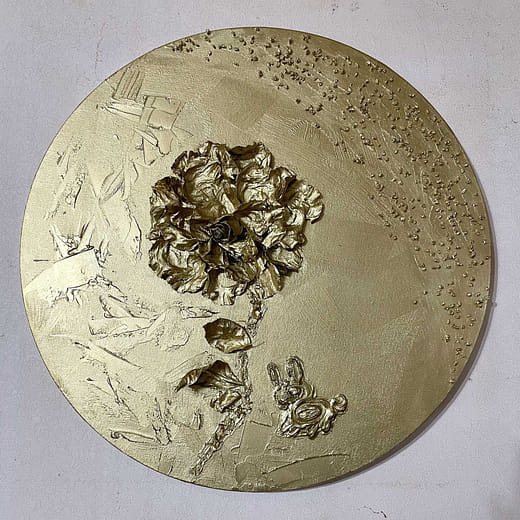 乾燥玫瑰與月兔