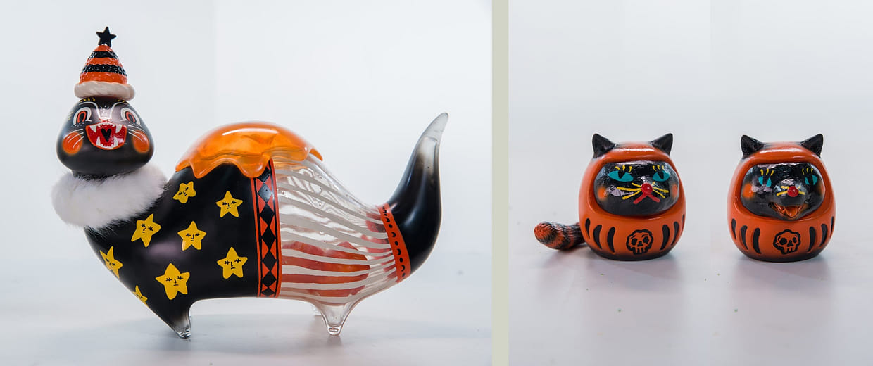 魔法雷龍和南瓜怪