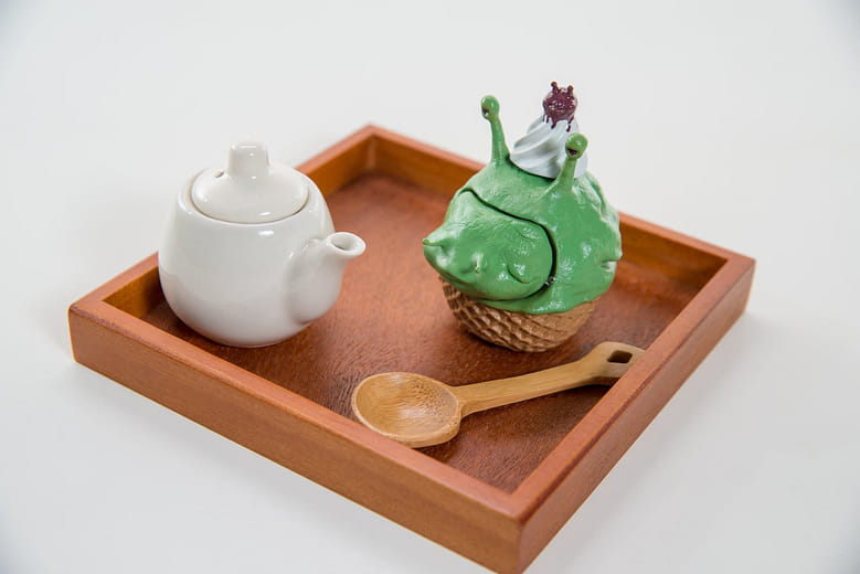 蛞蝓抹茶冰淇淋