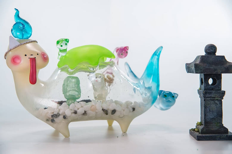 幽靈雷龍 X Blue X Mibo