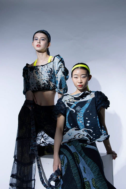 浮世繪·海浪 - Ukiyo-e．weaves