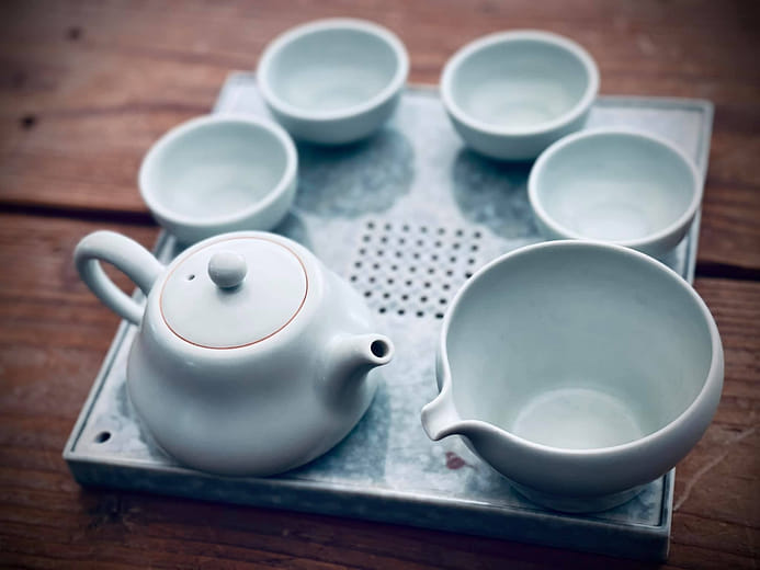 汝釉茶具組