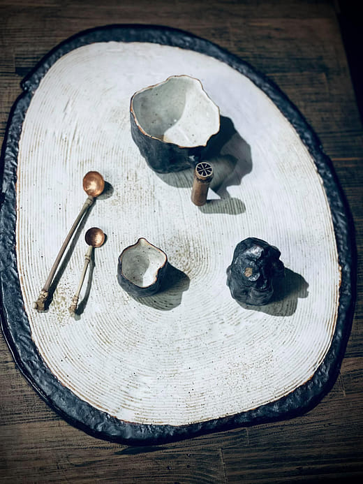 枯山水咖啡杯組