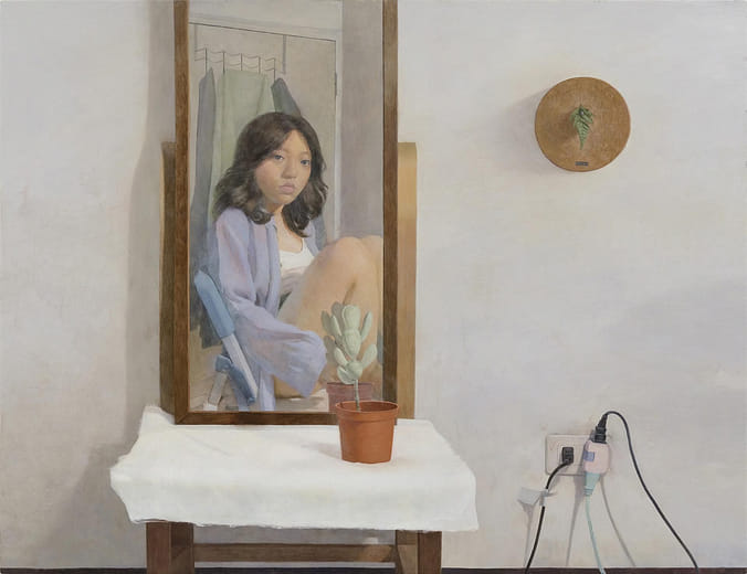 臥室裡與她的對話