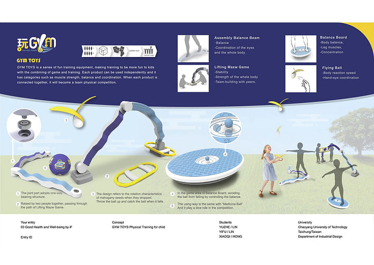 玩GYM 孩童體能訓練 - GYM TOYS Physical Training for child