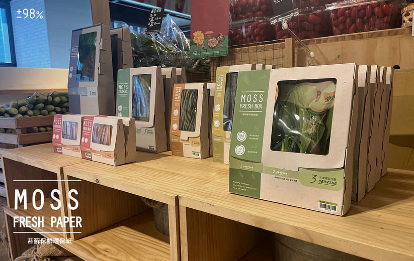 苔蘚保鮮紙盒 - MOSS FRESH BOX