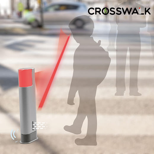 交通安全導護的輔助裝置 CROSSWALK