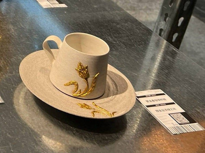 鬱金香咖啡杯組