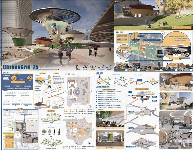 ChronoGrid 25：為台北車站創造新的交流平台