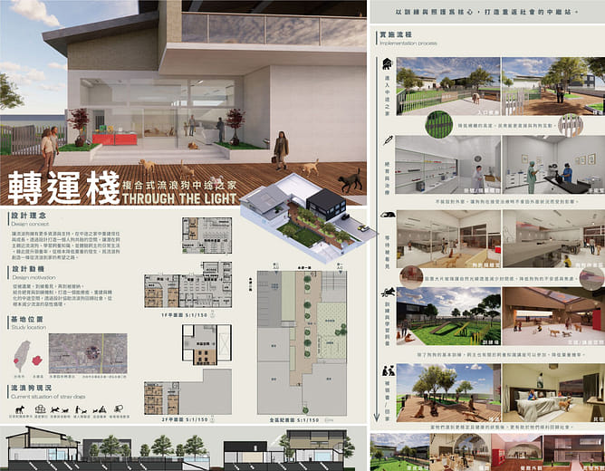 轉運棧：複合式流浪狗中途之家