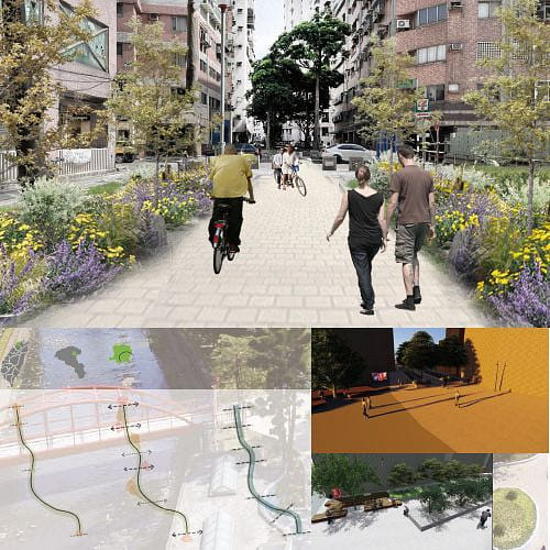 構建桃園綠色新生活 -東門溪綠廊活化規劃設計
