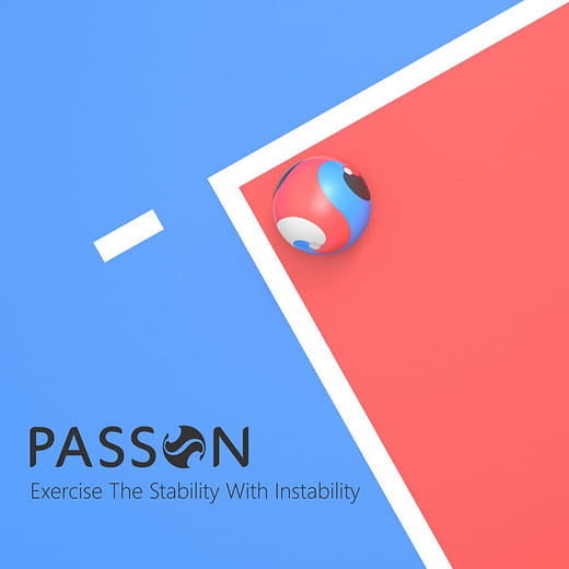 PASSON新型態排球訓練球