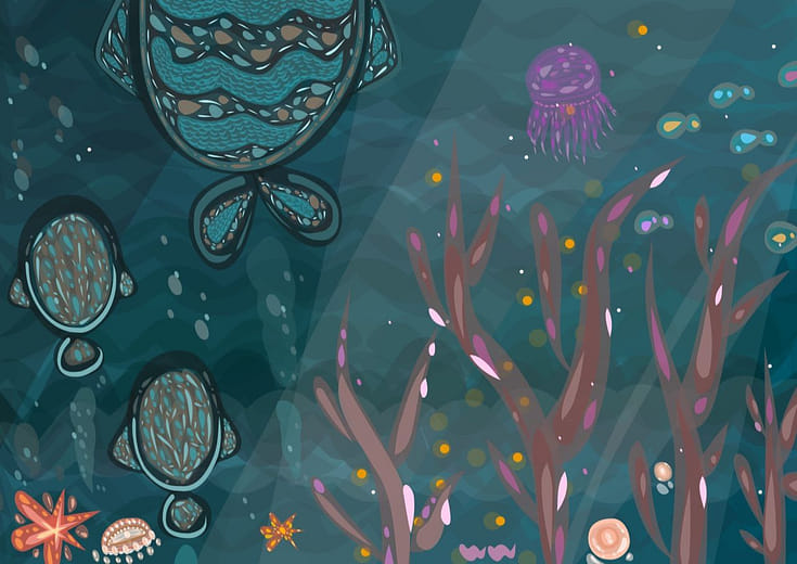 珍貴的海底世界