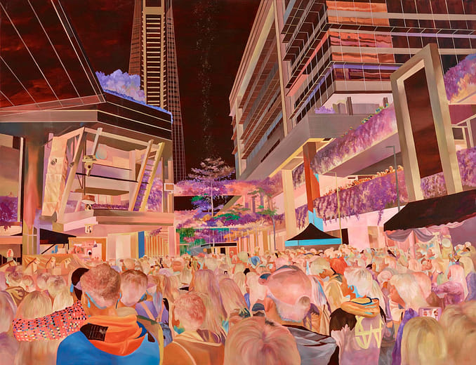 紅潮-信義區 Red tide-Xinyi District