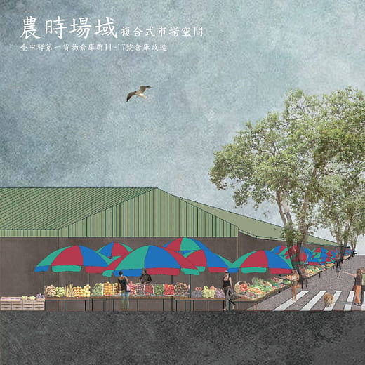 農時場域｜複合式市場空間