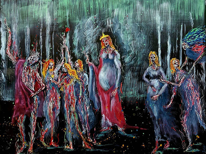 名畫系列1 今年春天