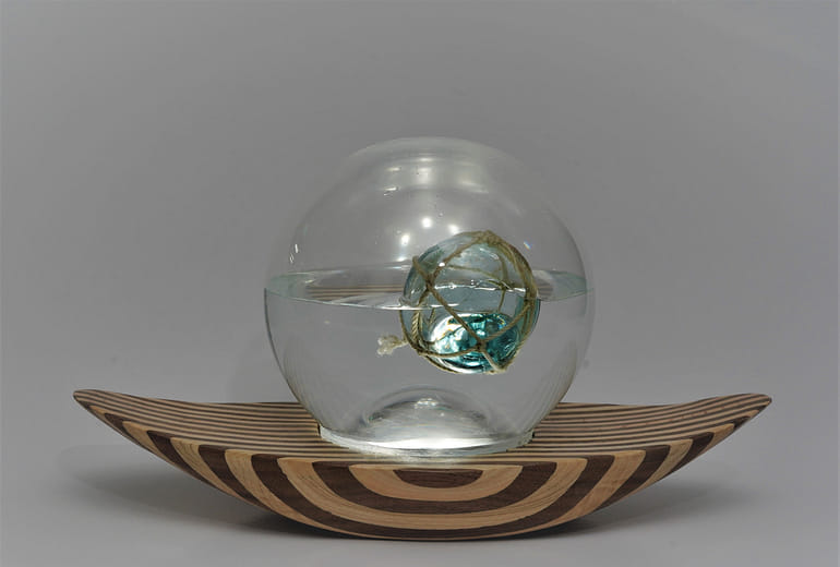 玻璃浮球燈—〈浮〉 - Glass float light—〈Float〉