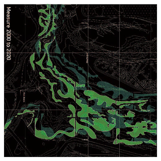 不斷變動的沙洲