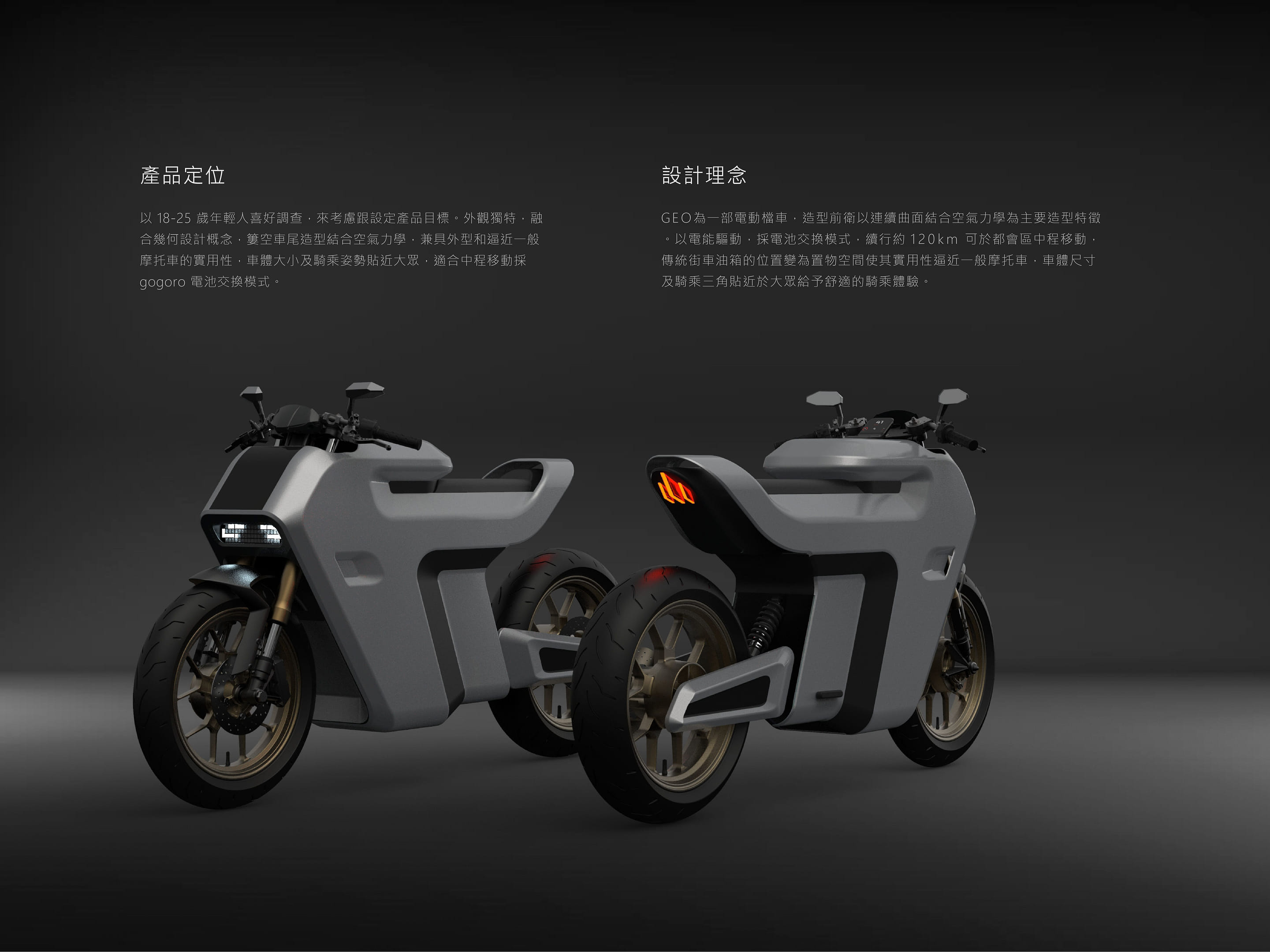 GEO Electric Motorbike