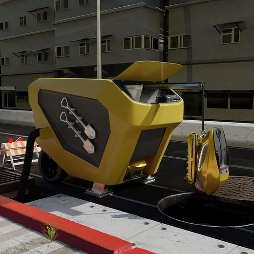 X-TRAILER_下水道安全清淤系統